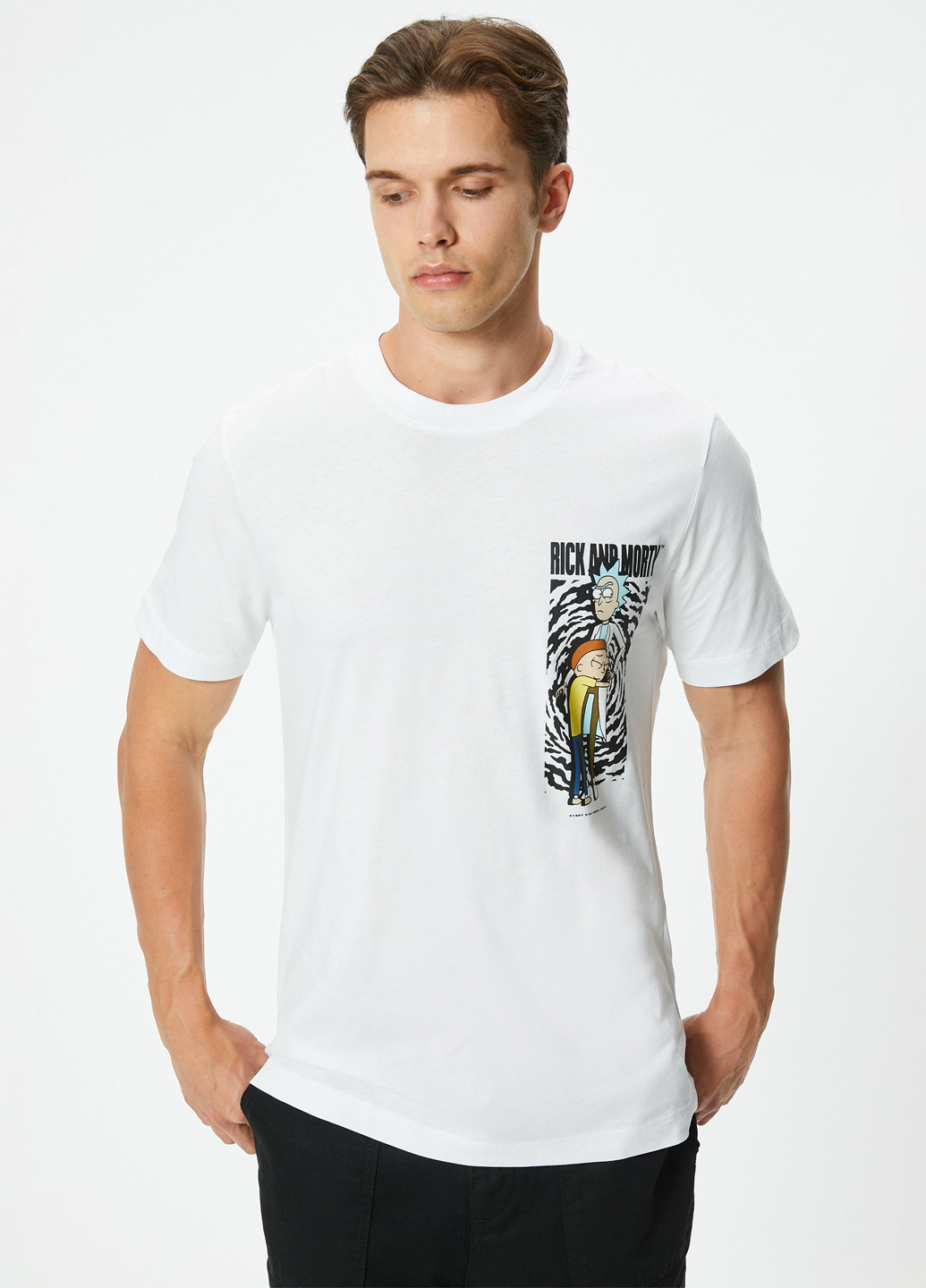 Белая футболка KOTON