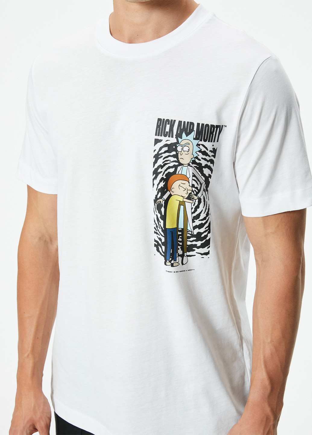 Белая футболка KOTON