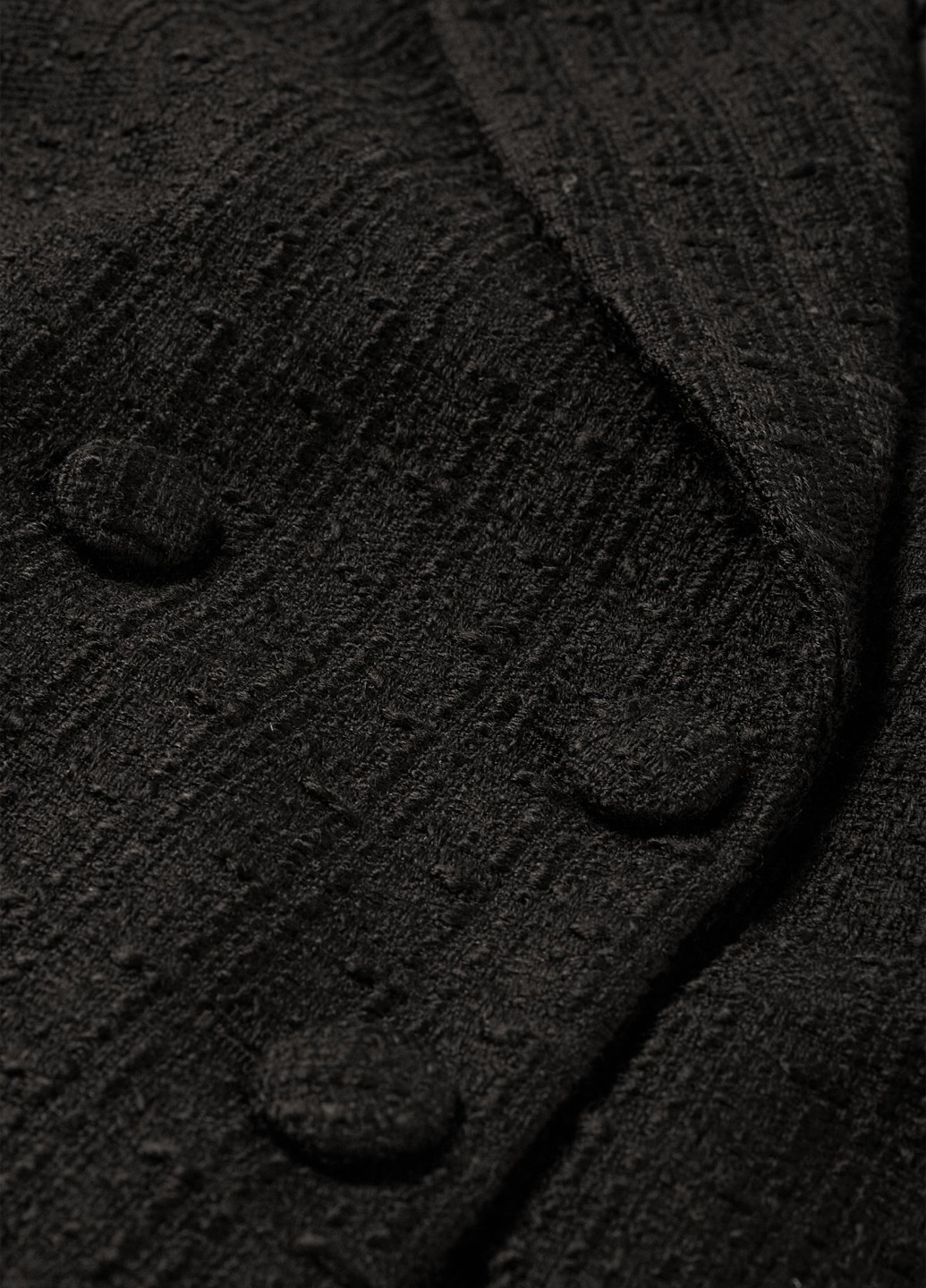 Чорне Кежуал напівпальто двобортне C&A однотонне