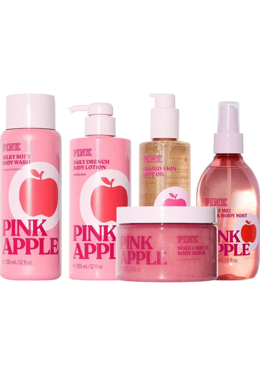 Набір (олія, скраб, спрей, гель для душа, лосьйон) Victoria's Secret (335263107)