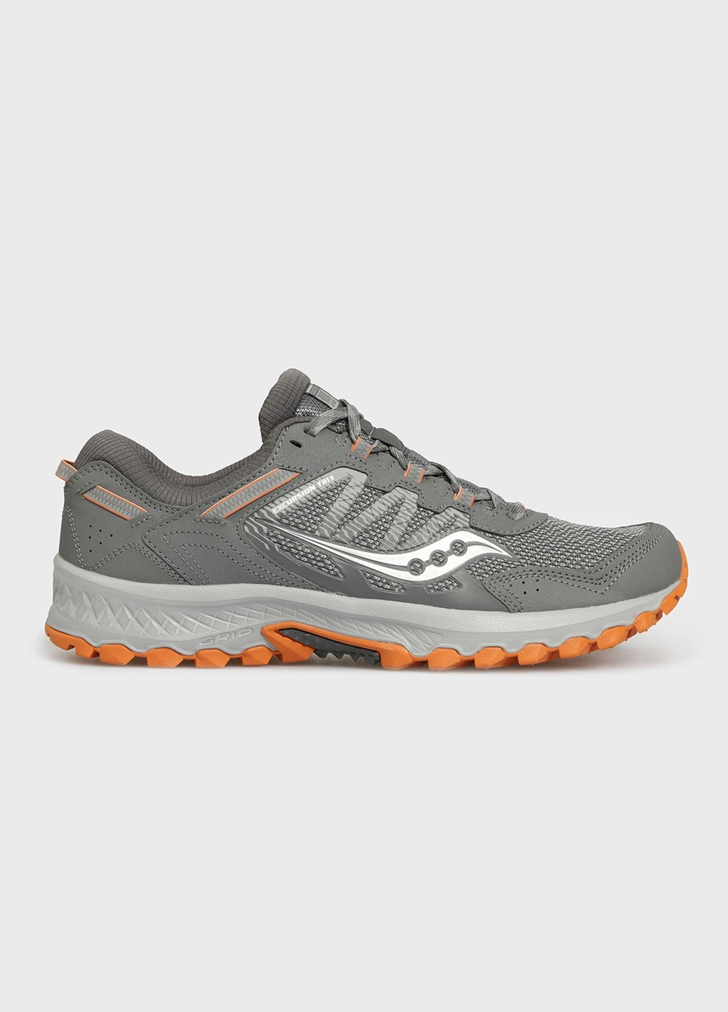 Серые всесезонные серые кроссовки versafoam excursion tr13 Saucony