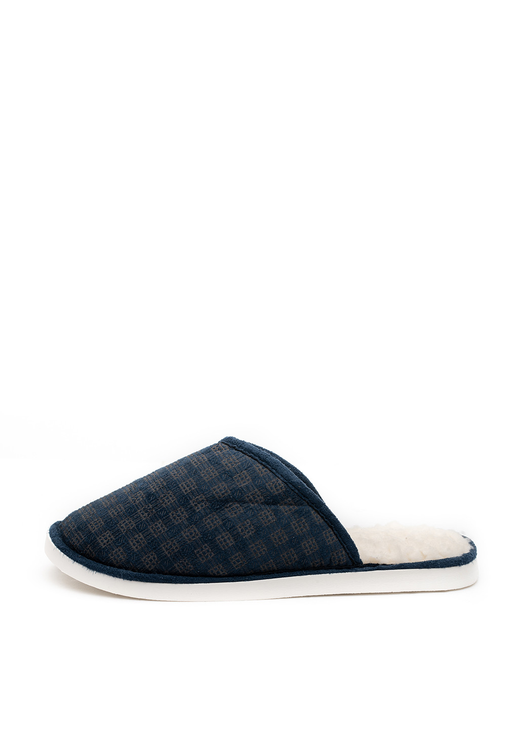 Синие комнатные тапочки мужские warmy men синие Oldcom