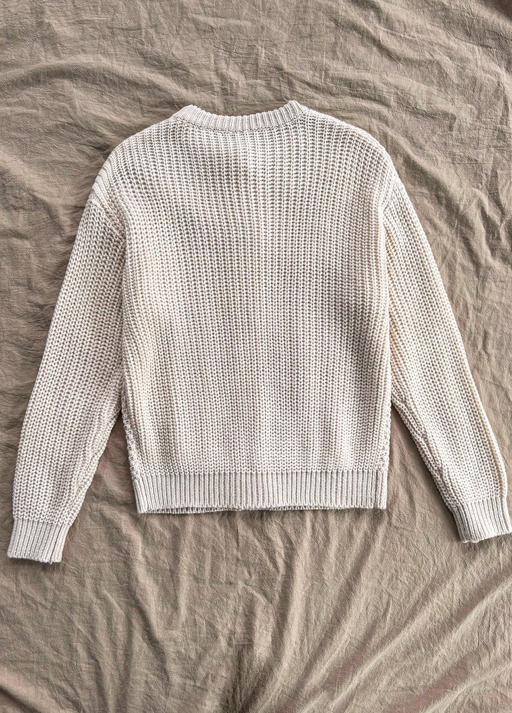 Кремовый демисезонный кардиган SHEIN