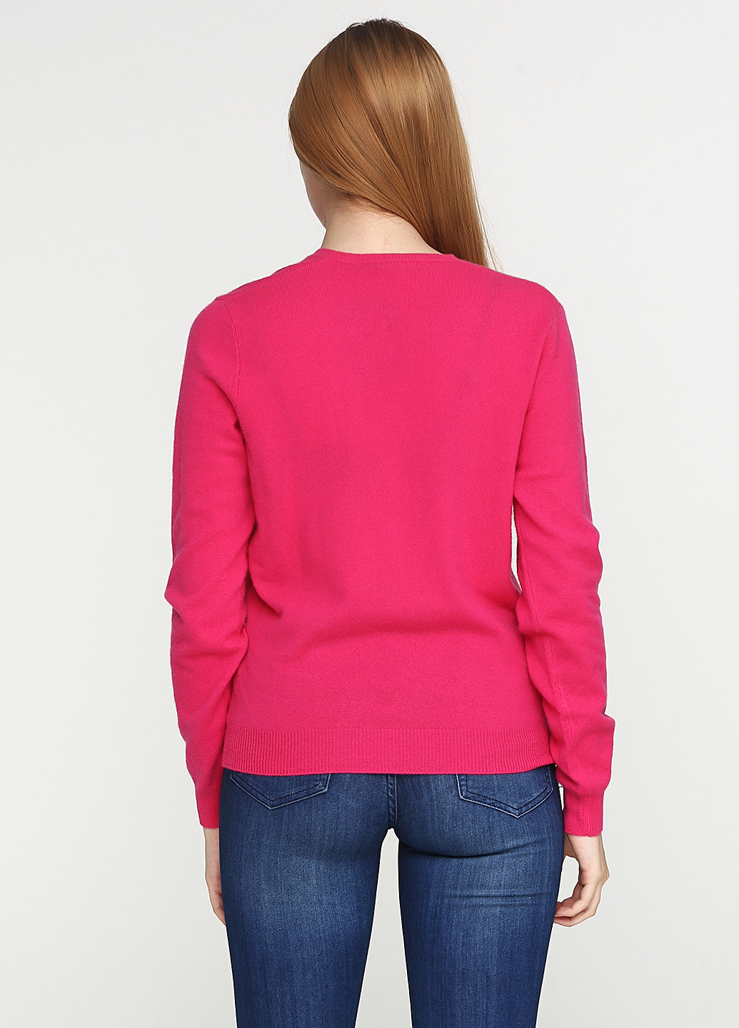 Розовый демисезонный пуловер пуловер Ralph Lauren