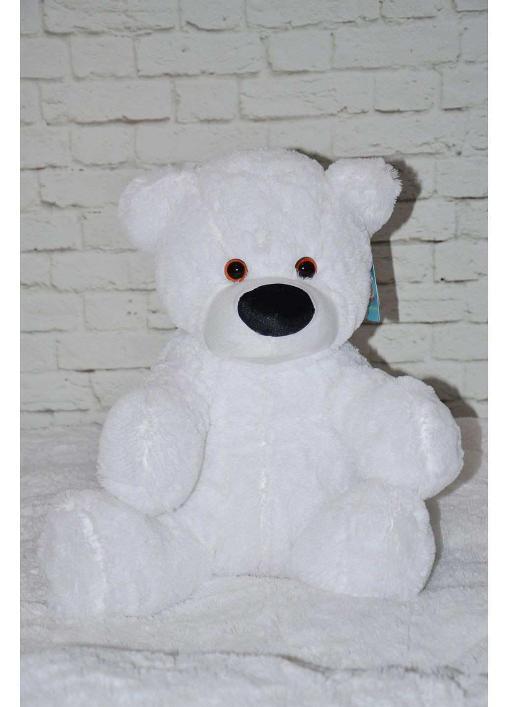 М'яка іграшка ведмедик Бублик з серцем 70 см Alina (196997816)