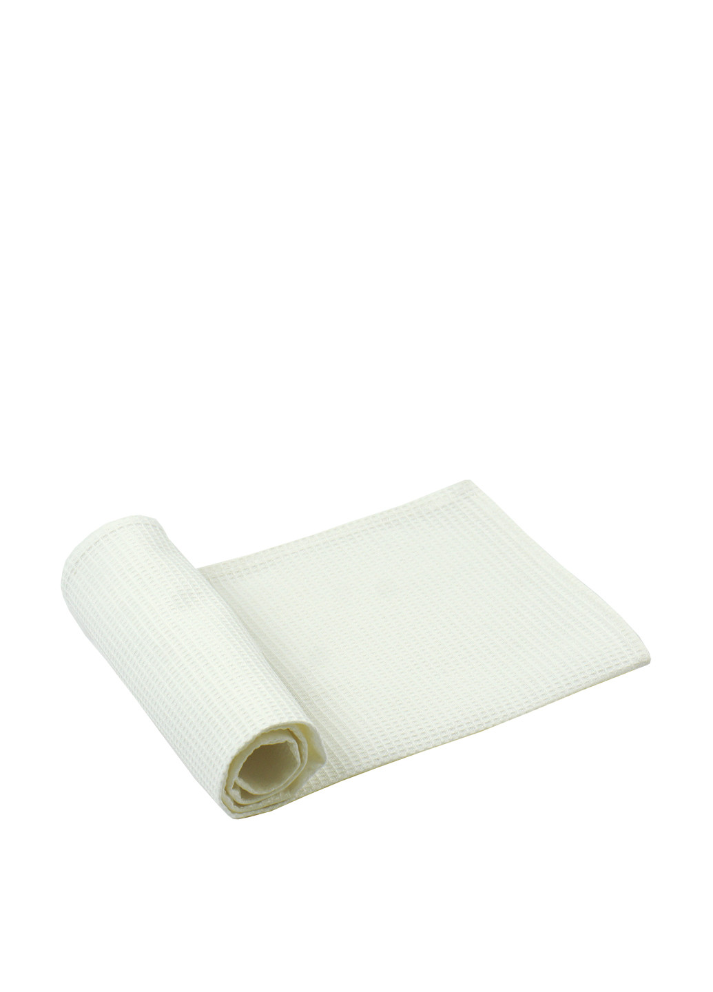 Руно полотенце вафельное 45х90 однотонный белый производство - Украина