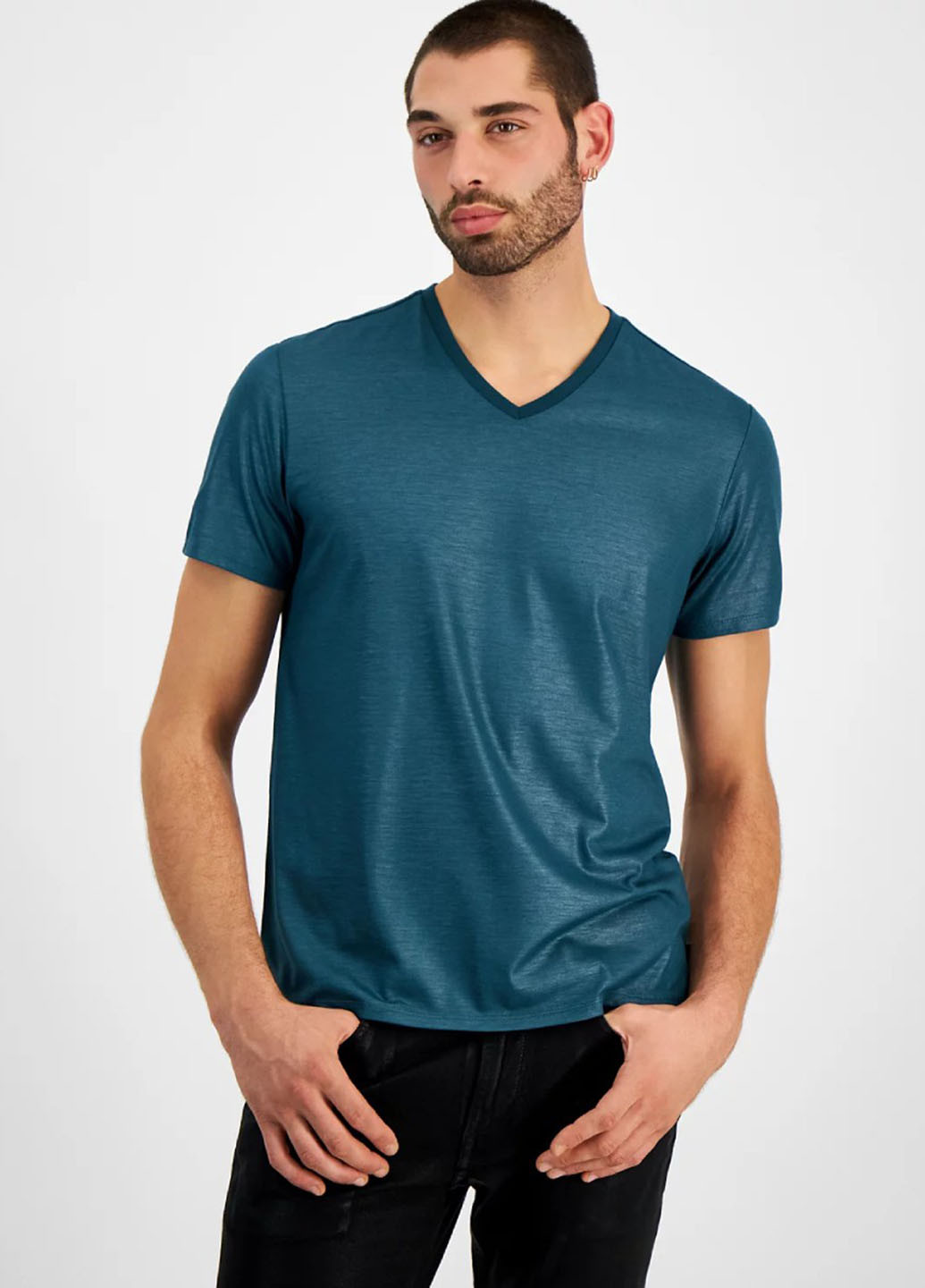 Бирюзовая футболка Guess