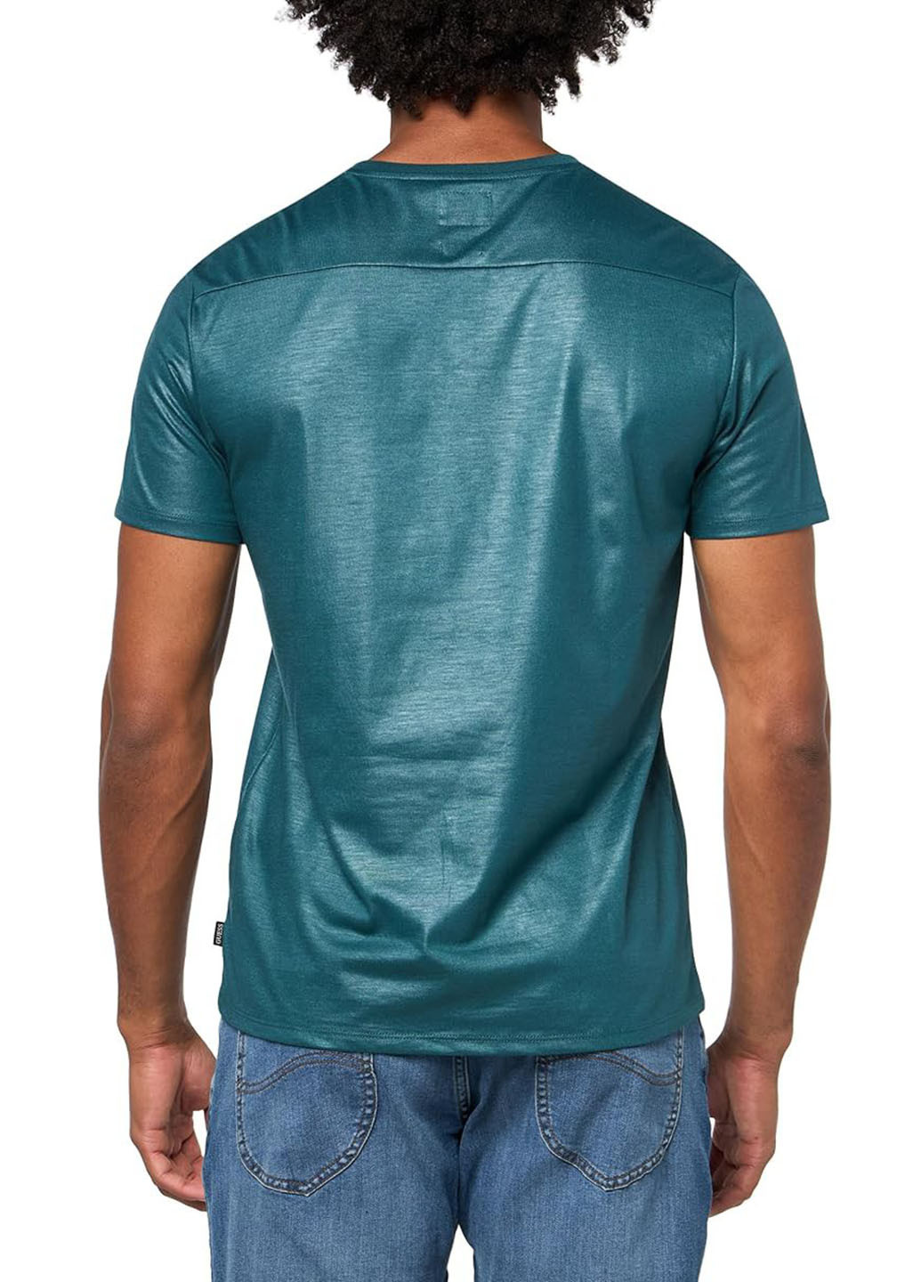 Бирюзовая футболка Guess