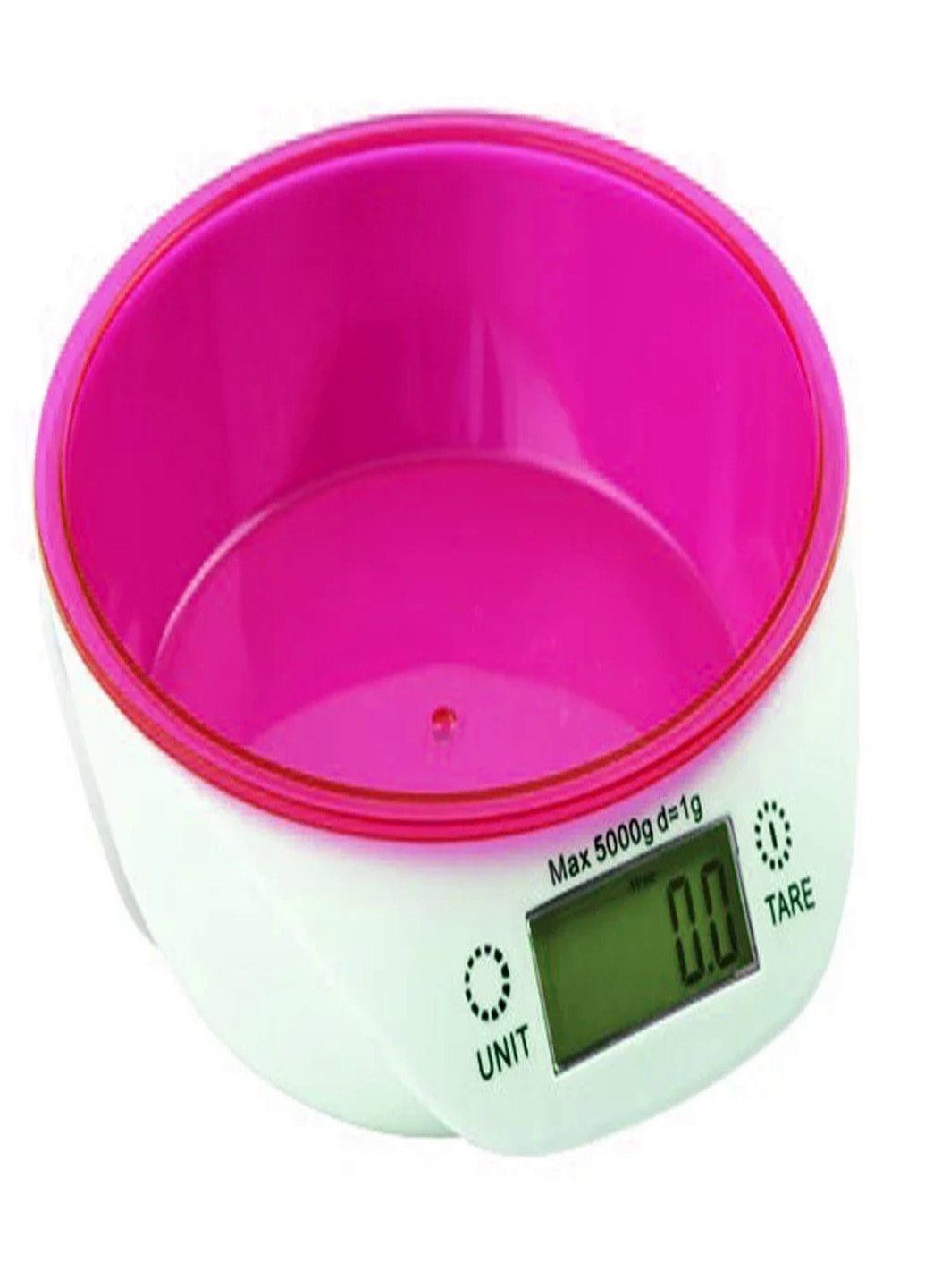 Кухонні ваги електронні з чашею до 5 кг (16519410) Рожевий Francesco Marconi (209509610)