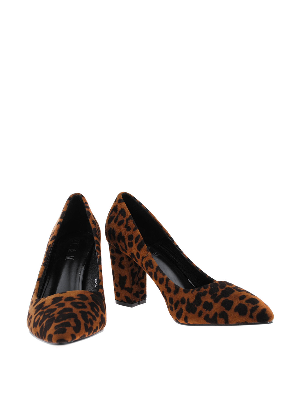 Туфлі L&M леопардові коричневі кежуали