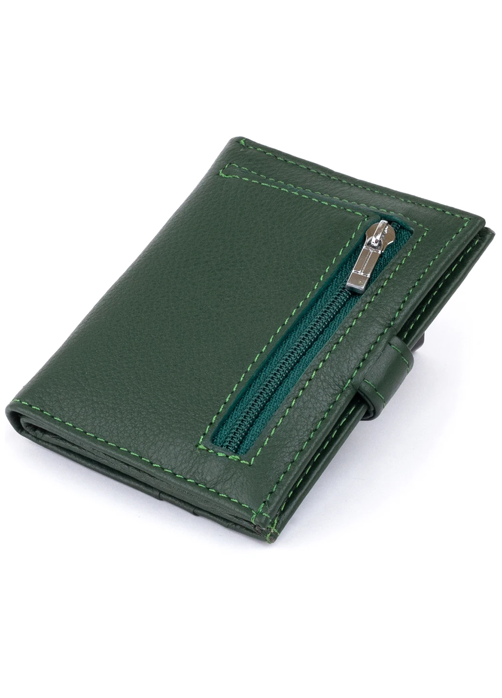 Жіночий шкіряний гаманець-візитниця 10х8х1,5 см st leather (252132669)