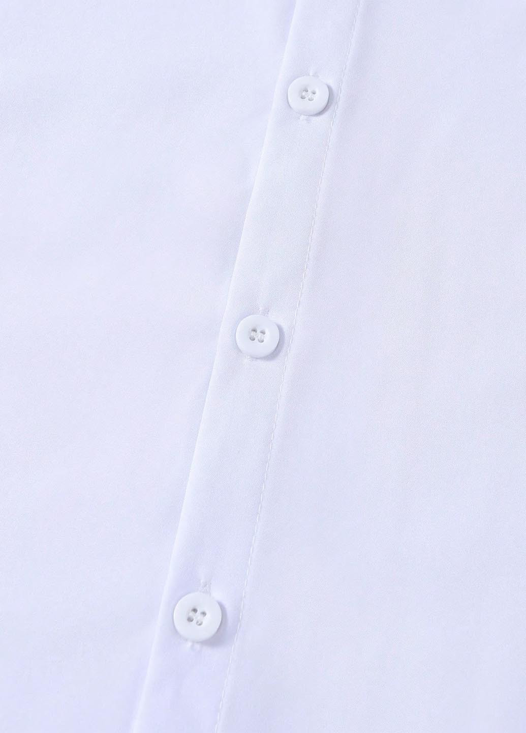 Темно-синий демисезонный костюм (рубашка, жилет, брюки) тройка, с рубашкой, брючный SHEIN