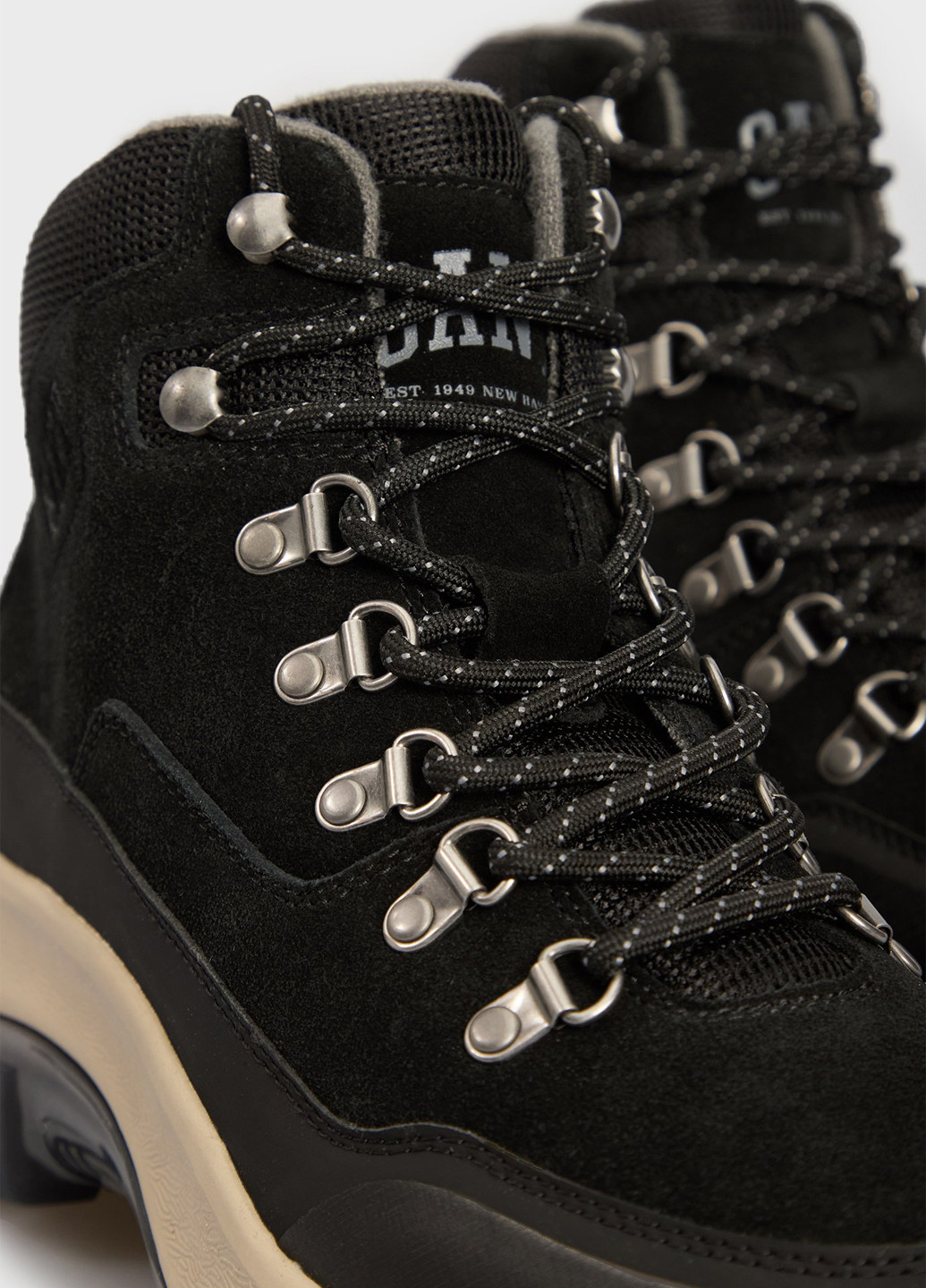 Черные зимние ботинки Gant