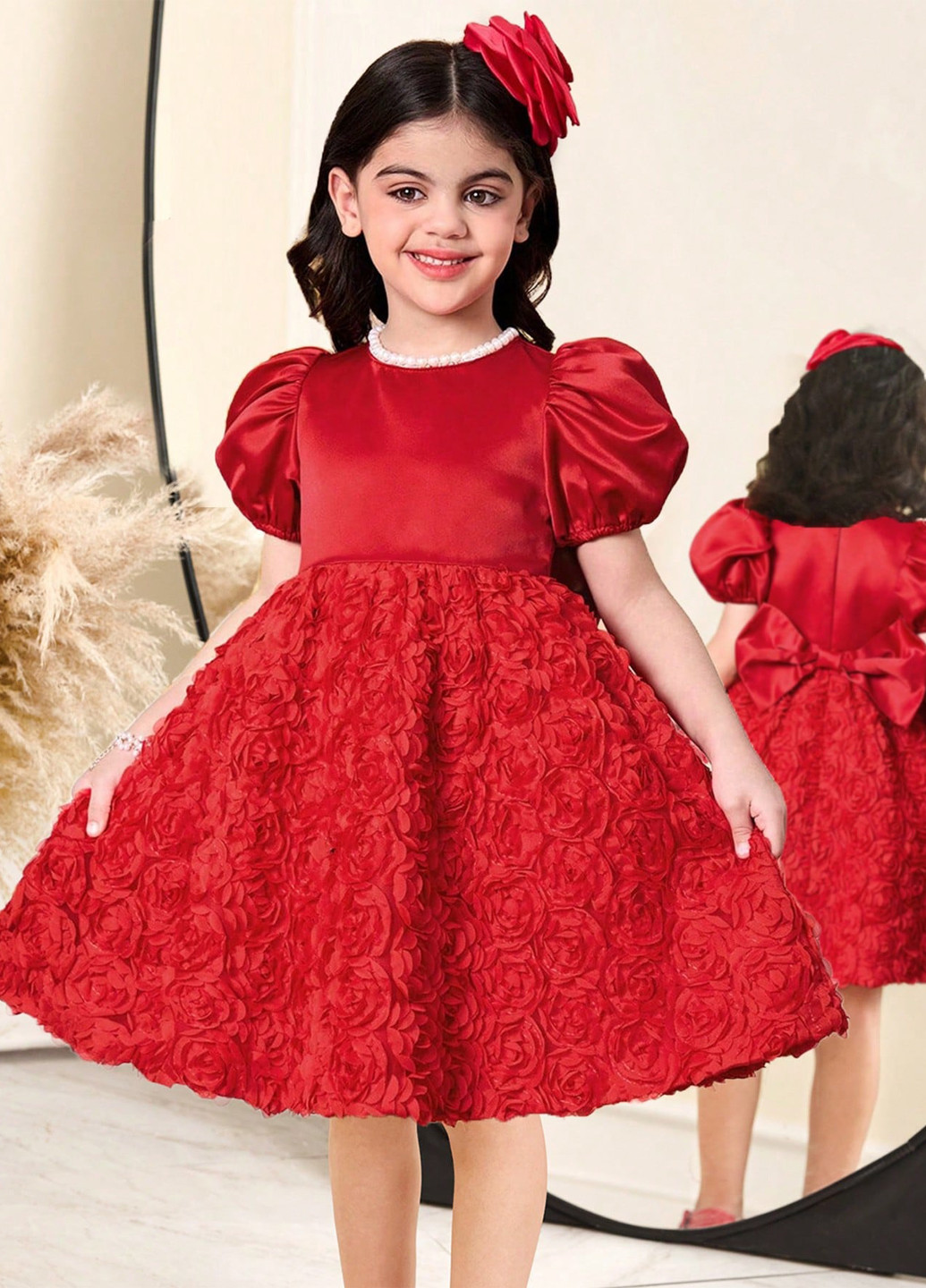 Красное платье SHEIN (365438151)