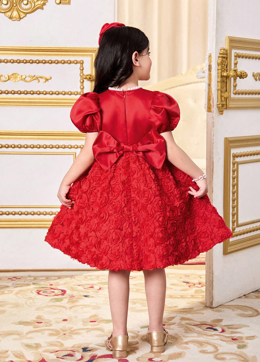 Красное платье SHEIN (365438151)