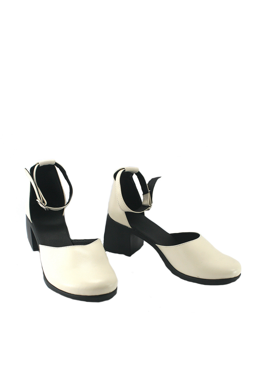 No Brand Туфли мери джейн бежевый з натуральная кожа, — лето (317405782)