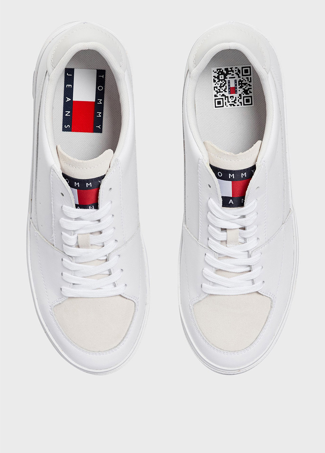Белые кеды Tommy Jeans