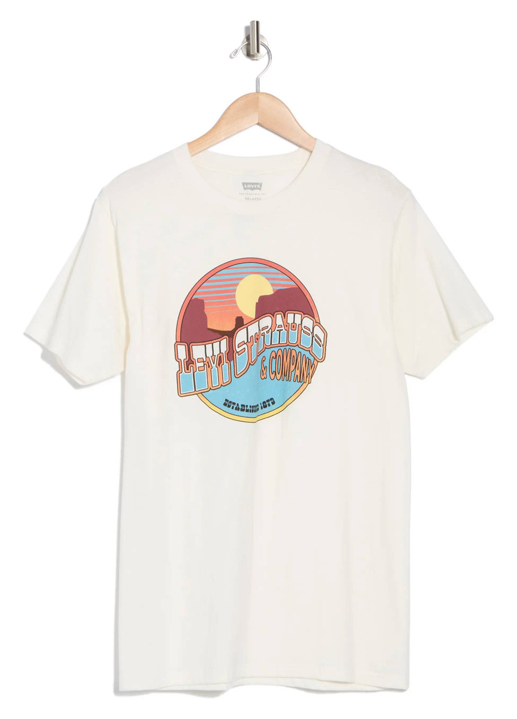 Молочна футболка Levi's