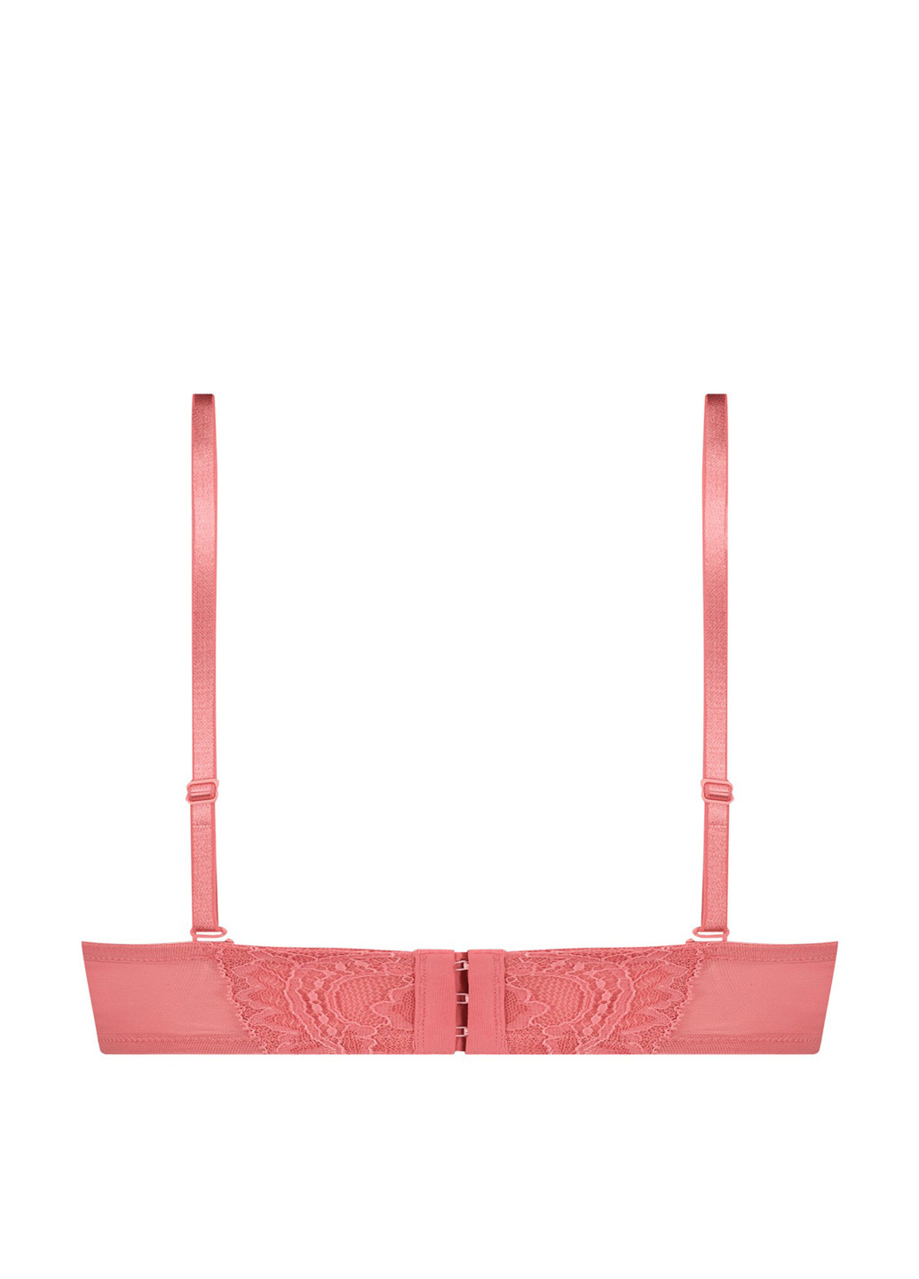 Розовый балконет бюстгальтер Hunkemoller с косточками полиамид