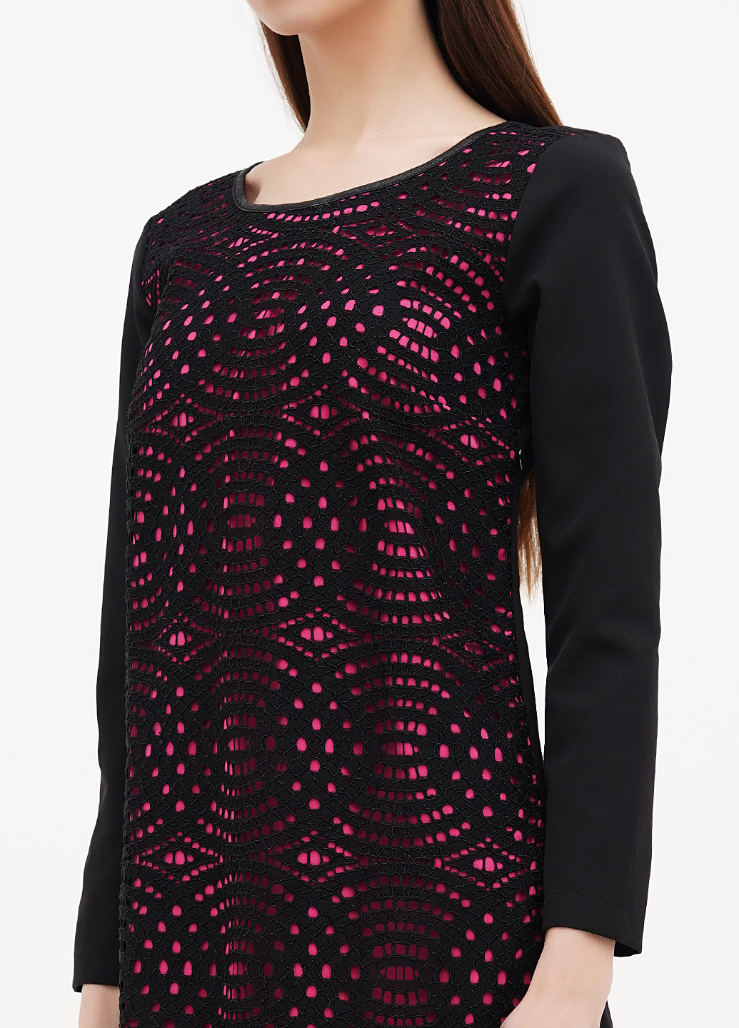 Чорна кежуал сукня а-силует Sassofono однотонна