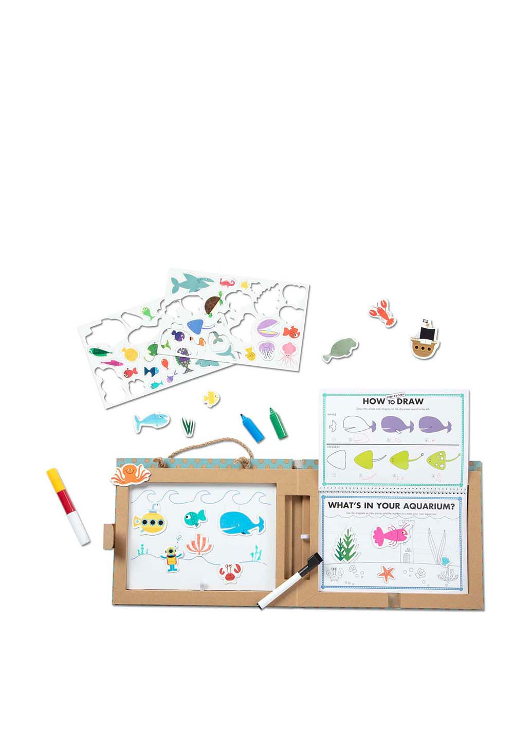 Магнітний набір-планшет Океан, 31х3х24,5 см Melissa & Doug (251711268)