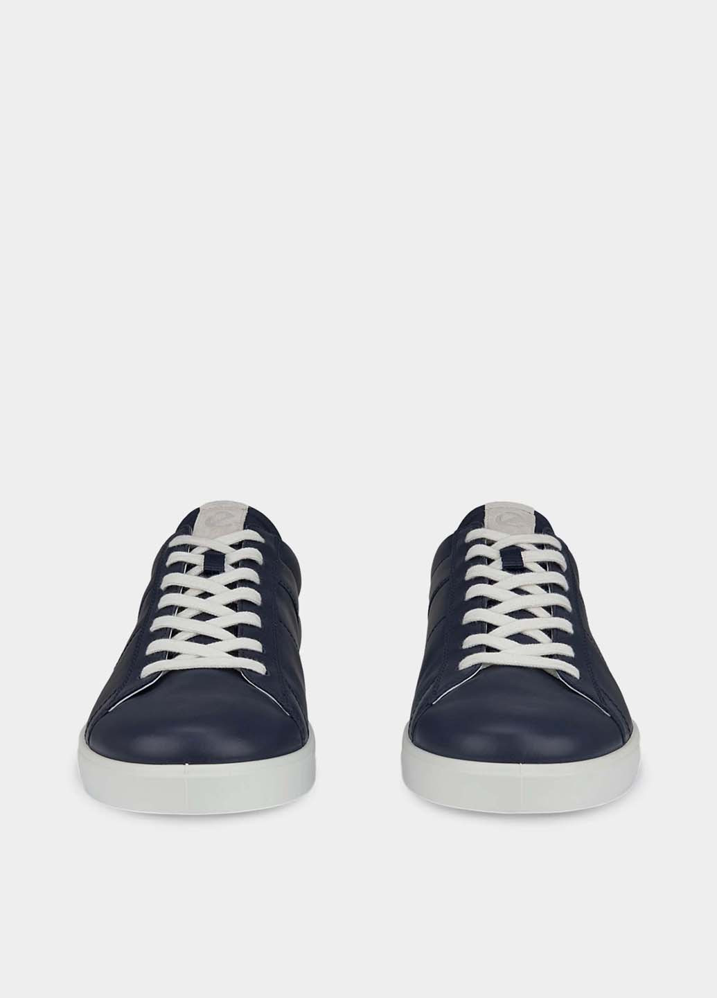 Синие кеды Ecco