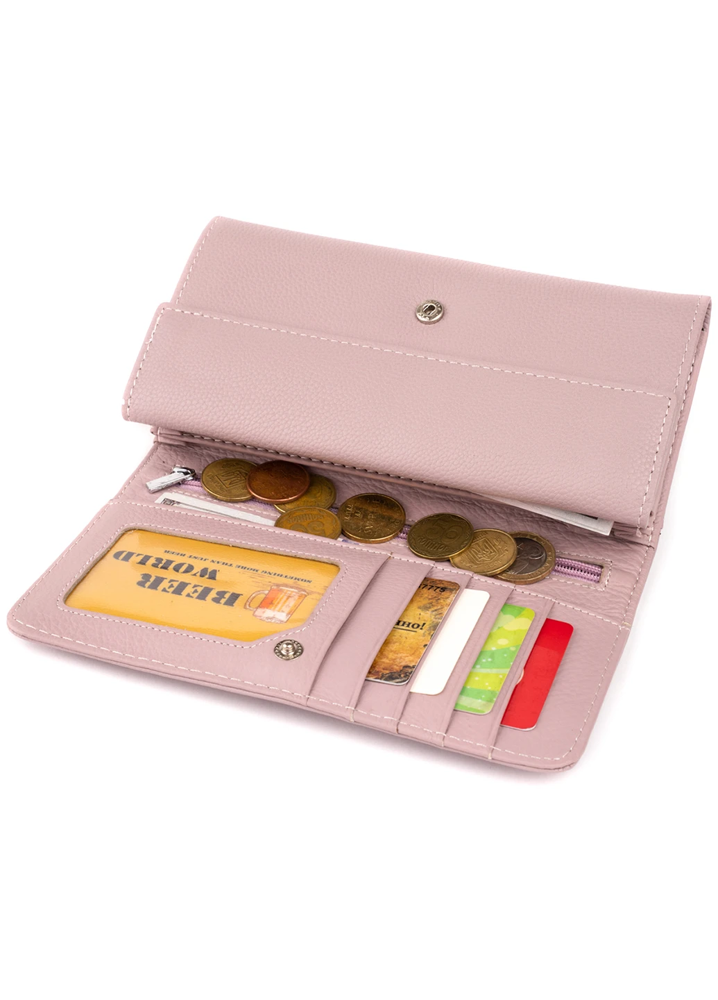 Жіночий шкіряний гаманець 18,5х9,5х2,5 см st leather (252133901)