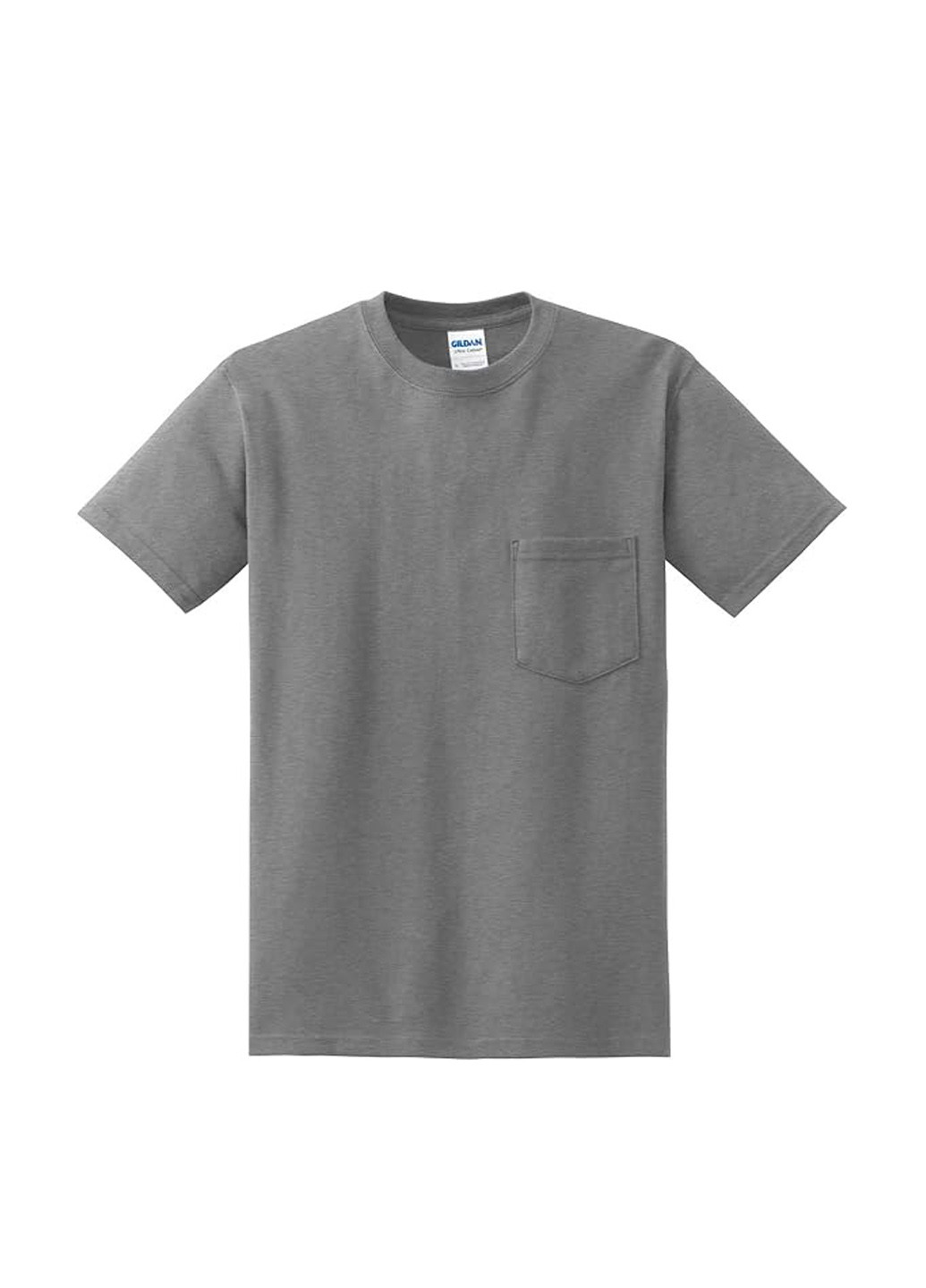 Серая футболка Gildan