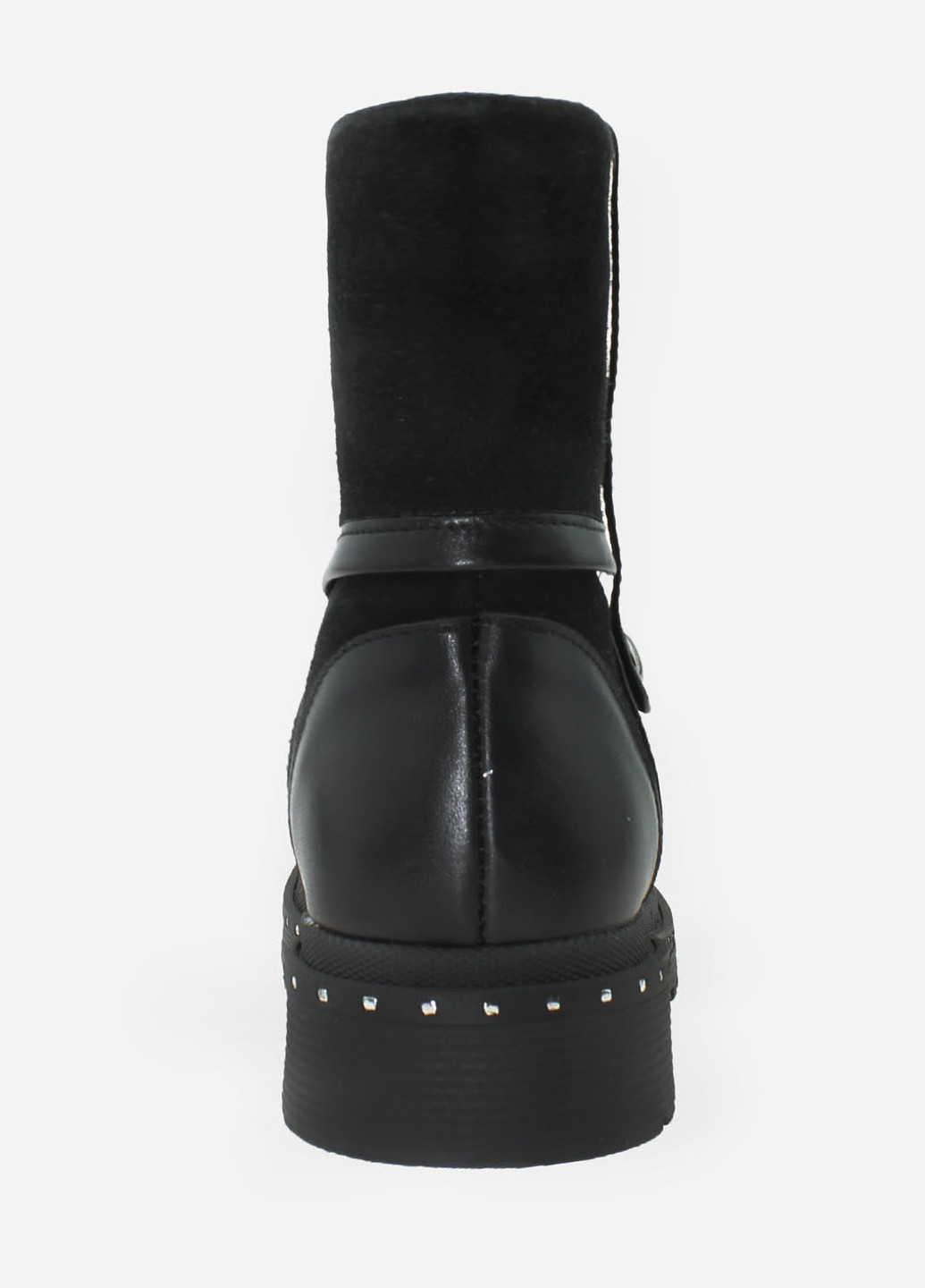 Зимние ботинки rg18-55965 черный Gampr из натуральной замши