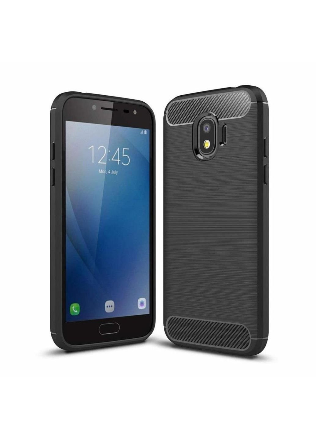 Чехол для мобильного телефона для Samsung J2 2018/J250 Carbon Fiber (Black) (LT-J250F) Laudtec (252572483)