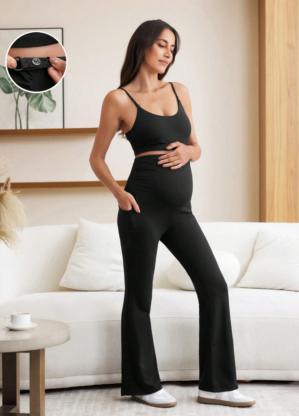 Костюм для беременных (топ, брюки) SHEIN (339132738)