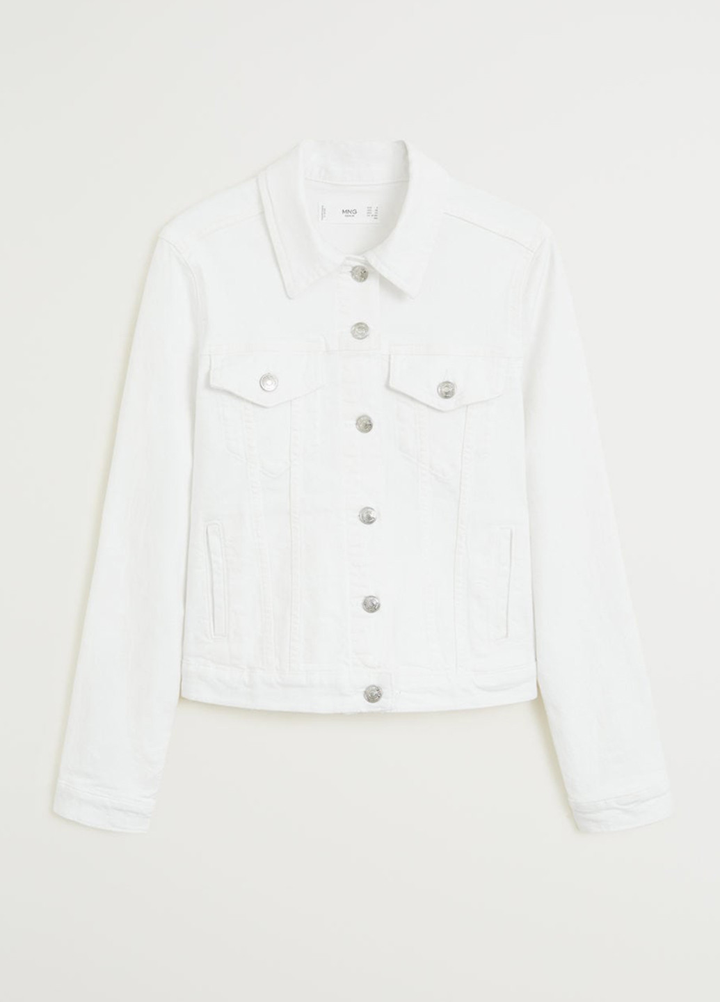 Белая летняя куртка Mango