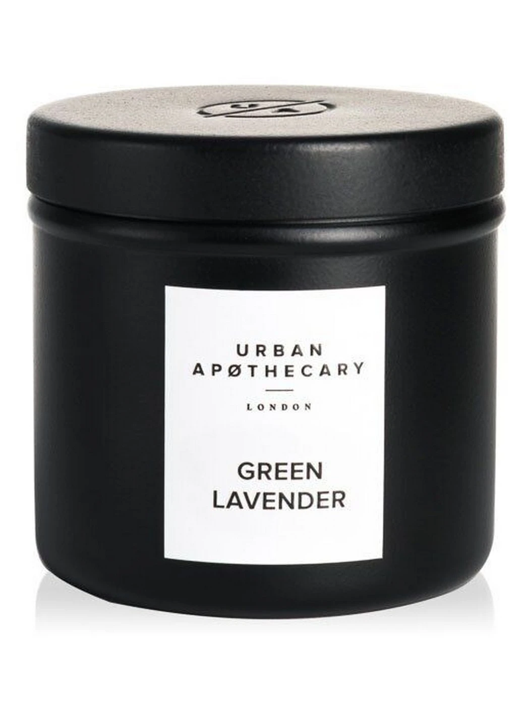 Ароматическая travel свеча из натурального воска Green lavender 175 г (UALWGLC175) Urban Apothecary (227516004)