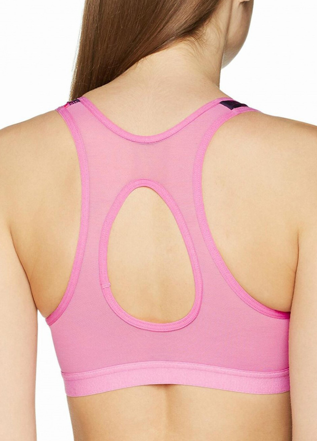 Малиновый топ бюстгальтер Shock Absorber без косточек трикотаж, полиамид