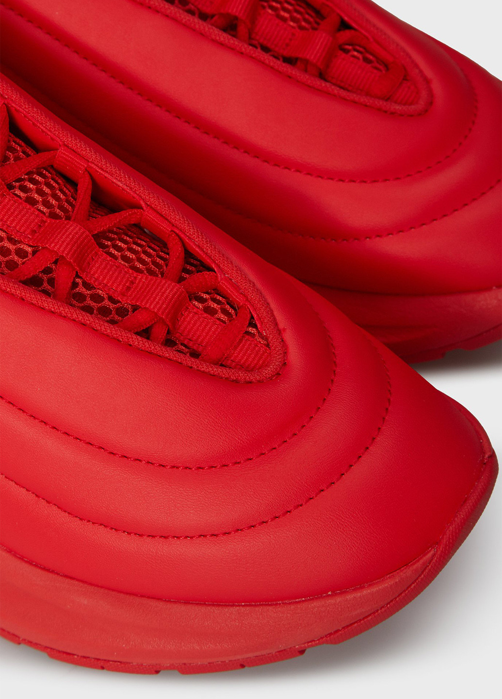 Оранжево-красные всесезонные кроссовки Diesel