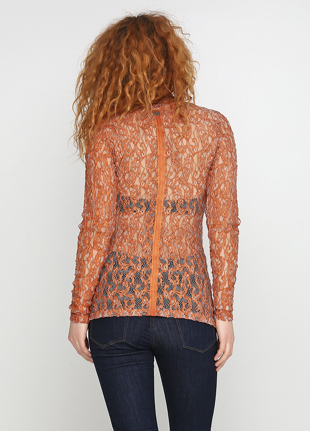 Оранжевая водолазка NU DENMARK