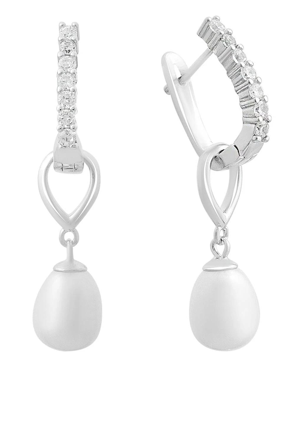 Серьги Silver Flame (301047936)