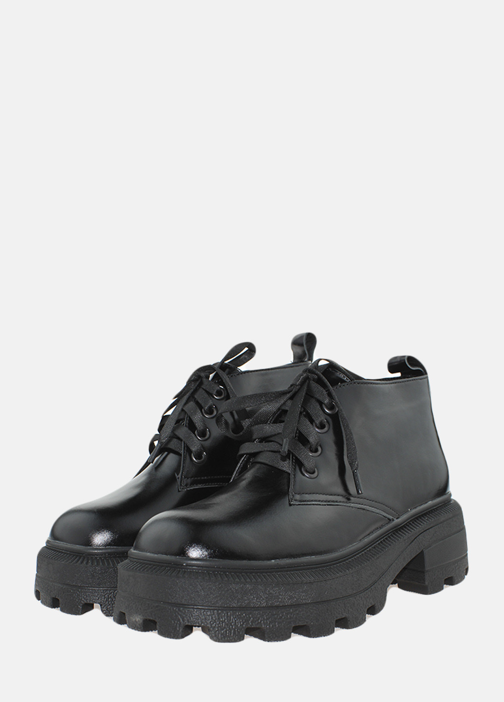 Осенние ботинки re1483-2208 черный El passo