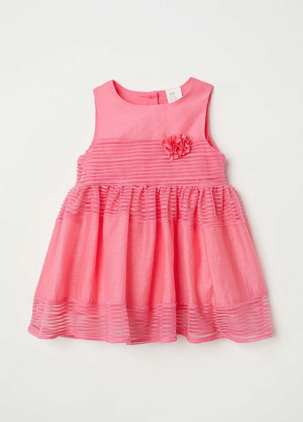 Розовое платье H&M (99449847)