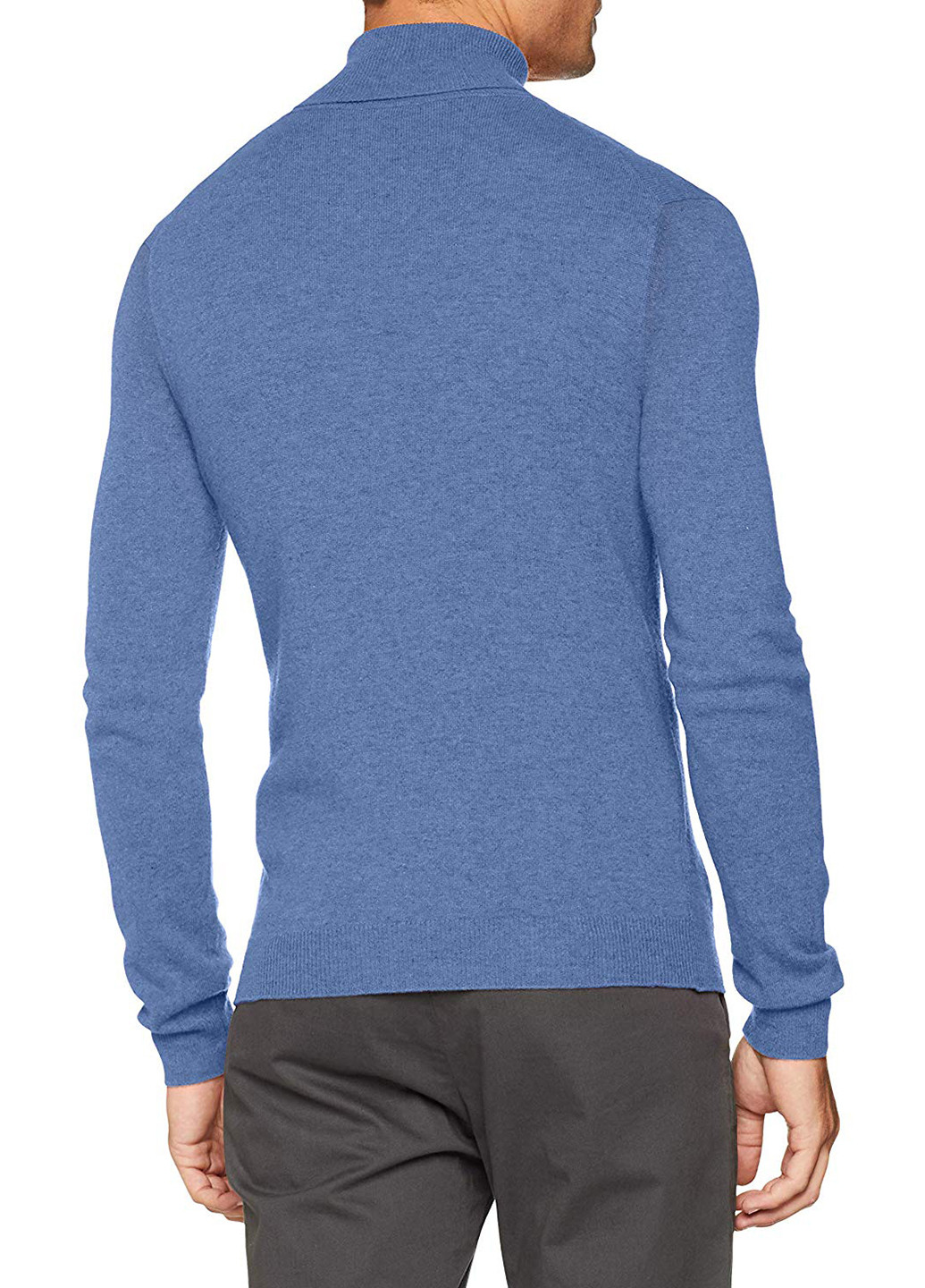 Светло-синий демисезонный свитер United Colors of Benetton