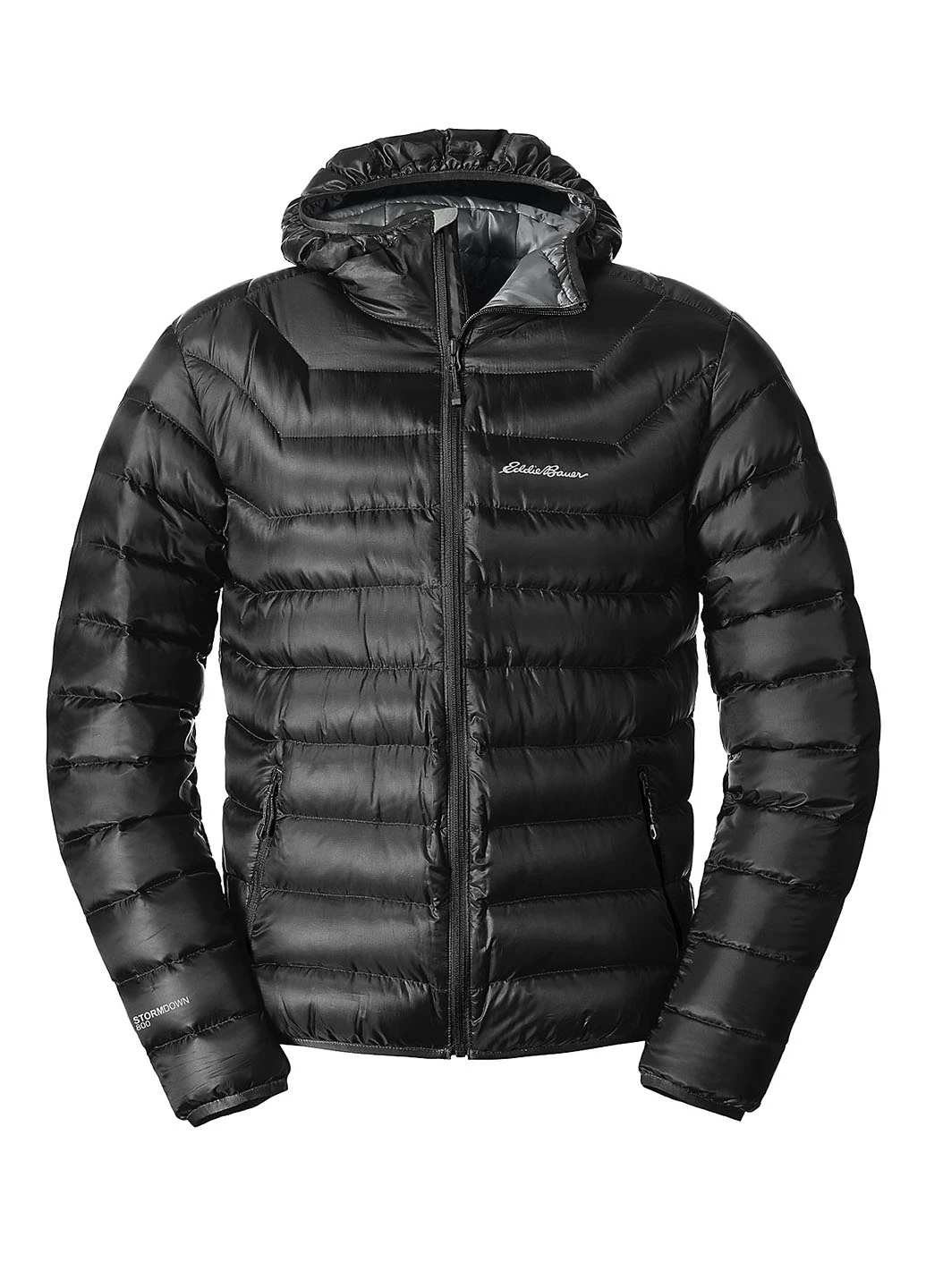 Черный зимний Пуховик Eddie Bauer