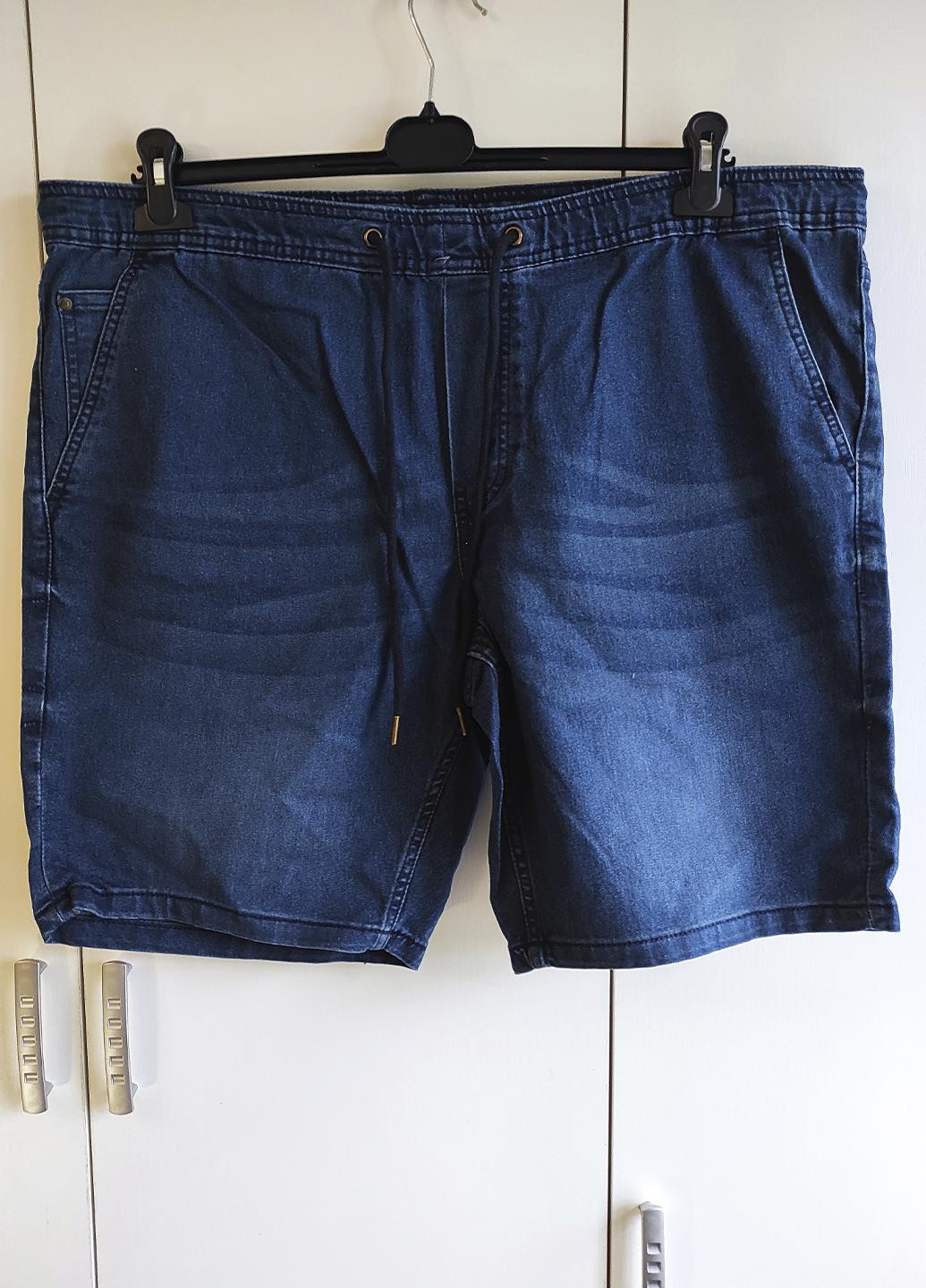 Мужские шорты бермуды джинсовые Livergy синие