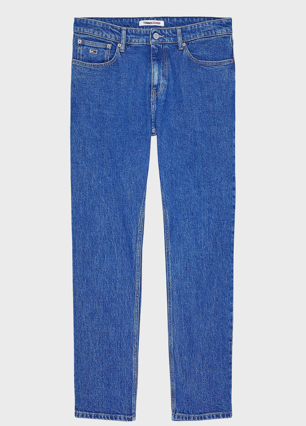 Синие демисезонные слим джинсы Tommy Jeans
