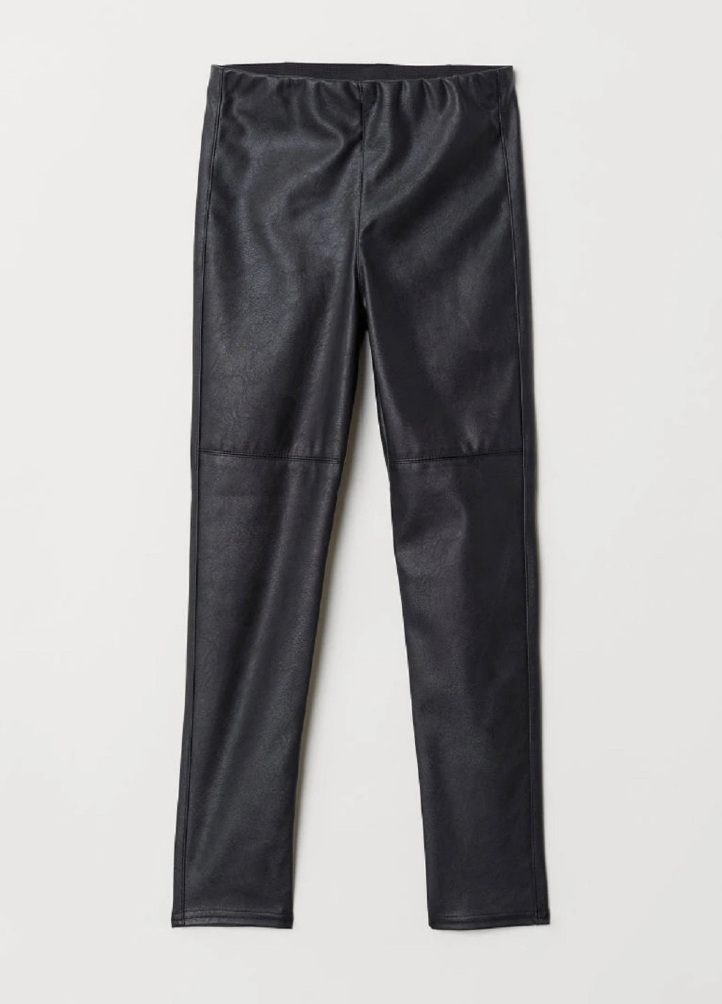 Черные демисезонные леггинсы H&M