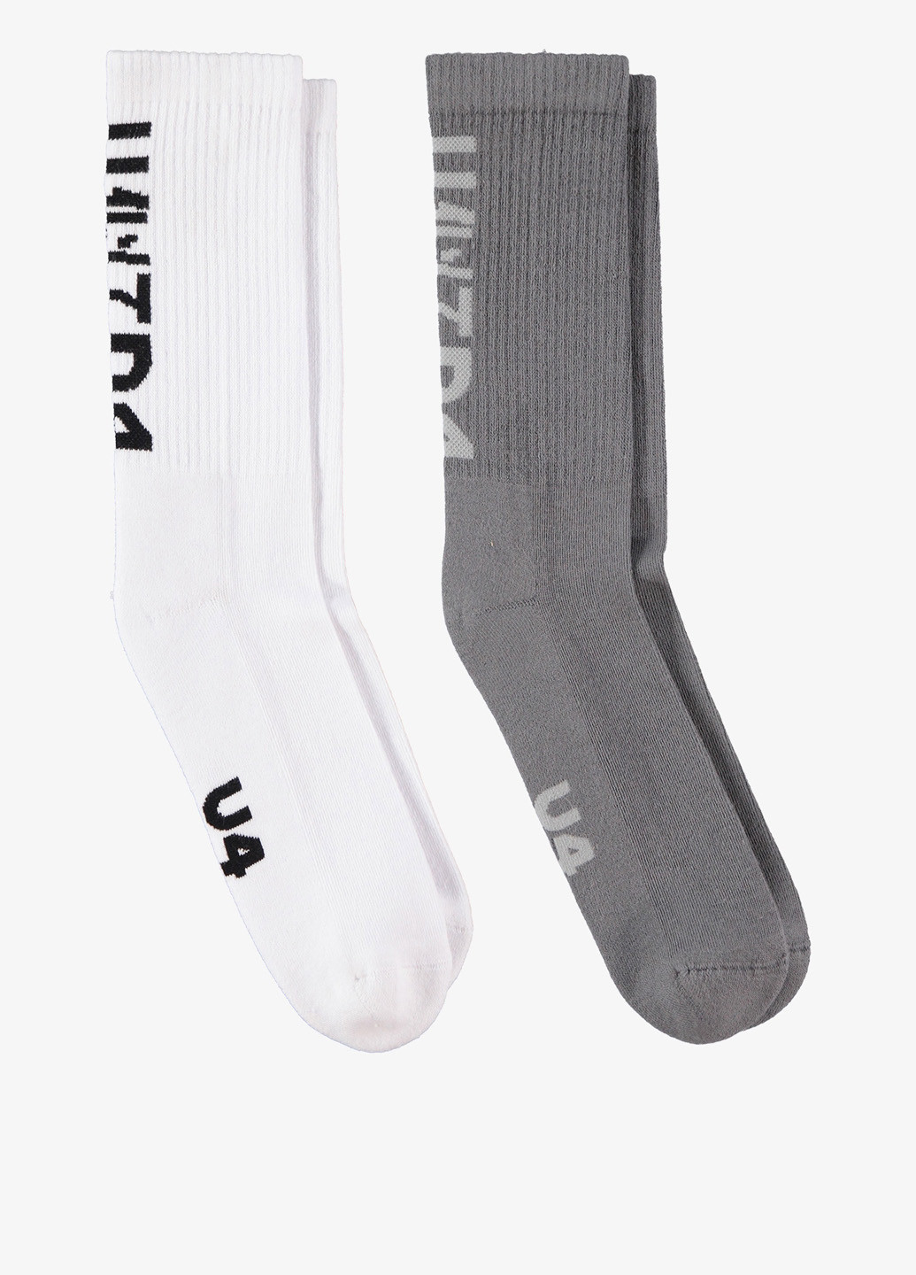 Комбіновані шкарпетки (2 пари) UNITED4 написи (329058608)