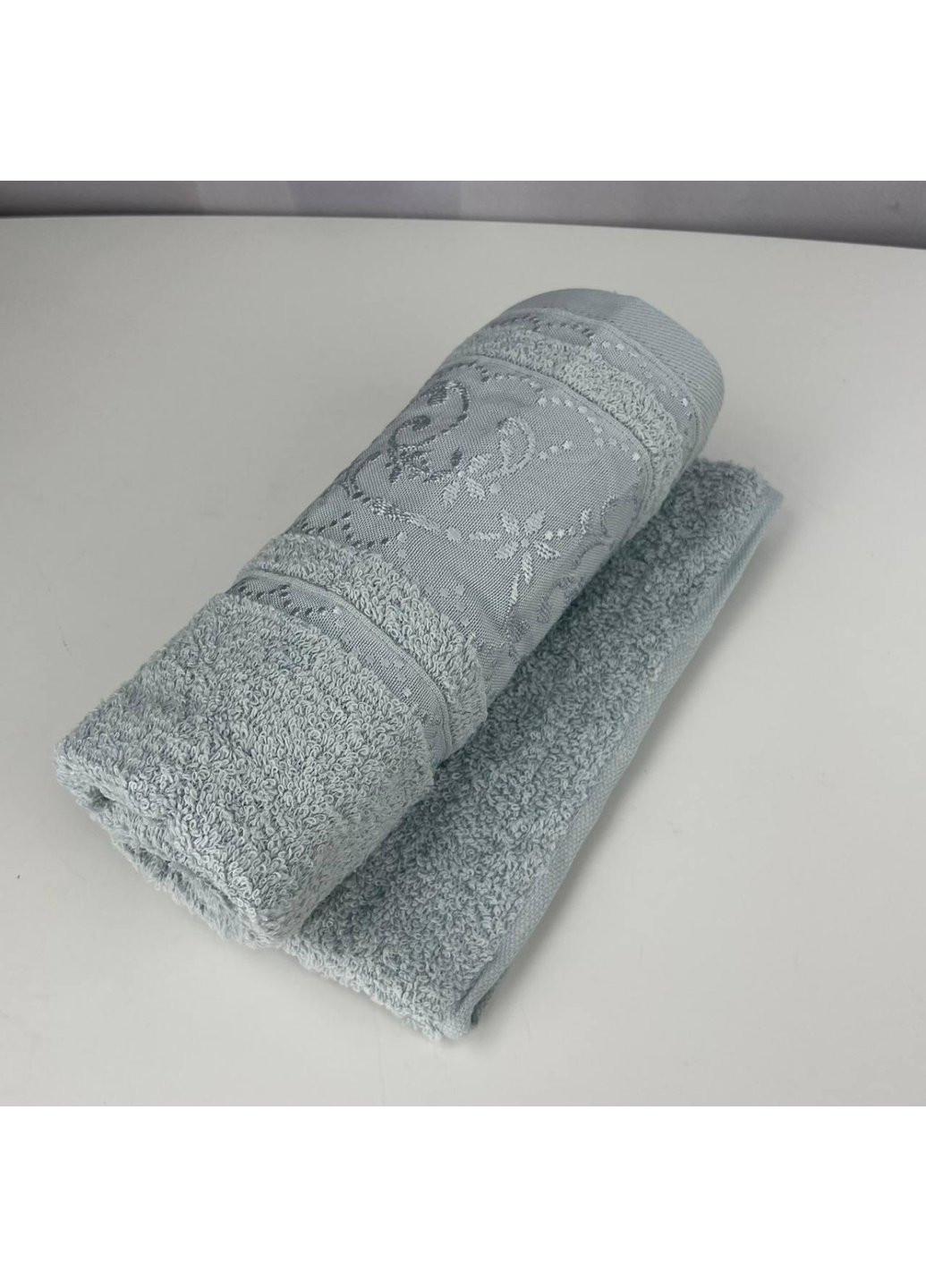 Power полотенце для лица махровое febo vip cotton ecre турция 6394 мятное 50х90 см комбинированный производство - Турция