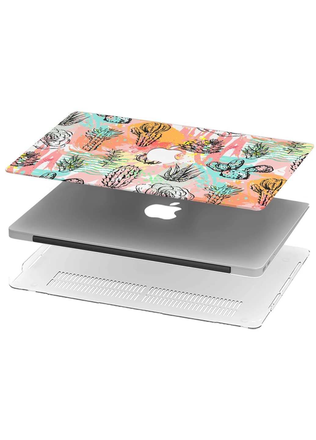 Чехол пластиковый для Apple MacBook Pro 15 A1707 / A1990 Кактус (Cactus) (9649-1566) MobiPrint (218347981)
