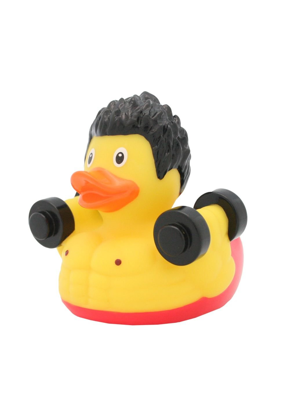 Іграшка для ванної LiLaLu Качка Бодібілдер (L2098) No Brand (254082194)