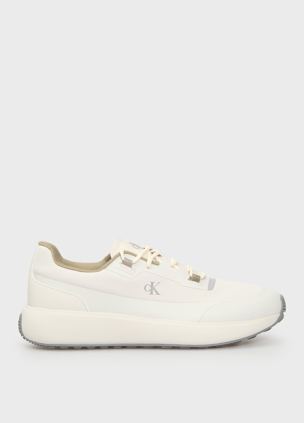Белые всесезонные кроссовки Calvin Klein Jeans