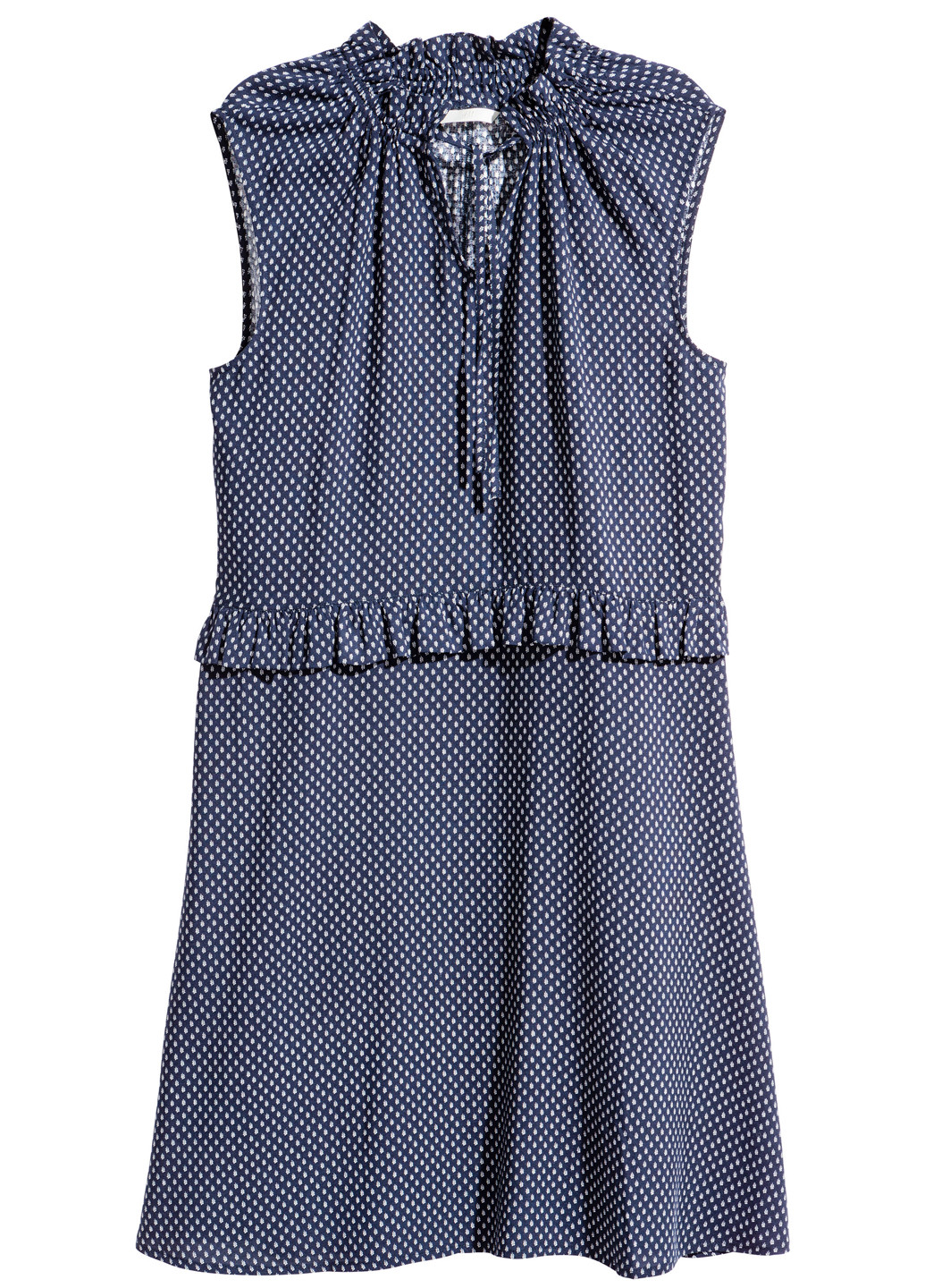 Синя кежуал плаття, сукня H&M в смужку